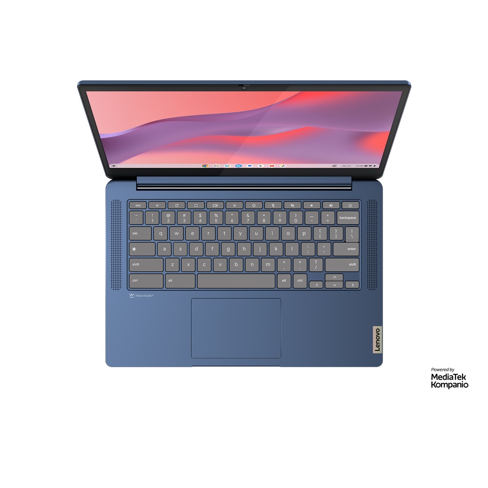 Lenovo IdeaPad/ Slim 3 14M868/ MTK-520/ 14"/ FHD/ T/ 8GB/ 128GB eMMC/ Mali-G52/ Chrome/ Blue/ 2R 