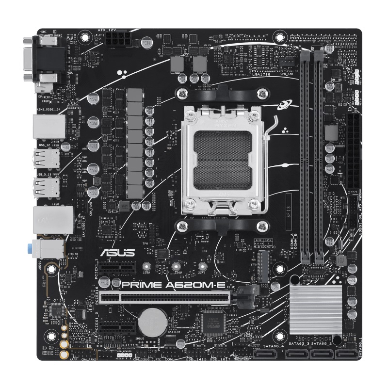 ASUS PRIME A620-E-CSM/ AM5/ mATX