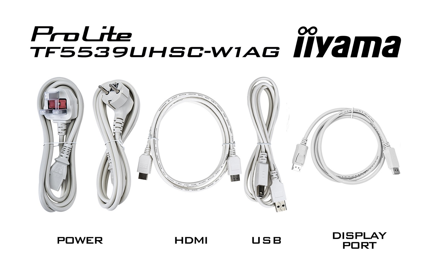 55" iiyama TF5539UHSC-W1AG: IPS, 4K, 500cd/ m2, 24/ 7 