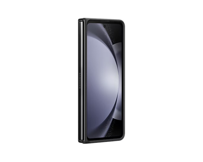 Samsung Zadný kryt z eko kože pre Galaxy Z Fold5 Graphite 