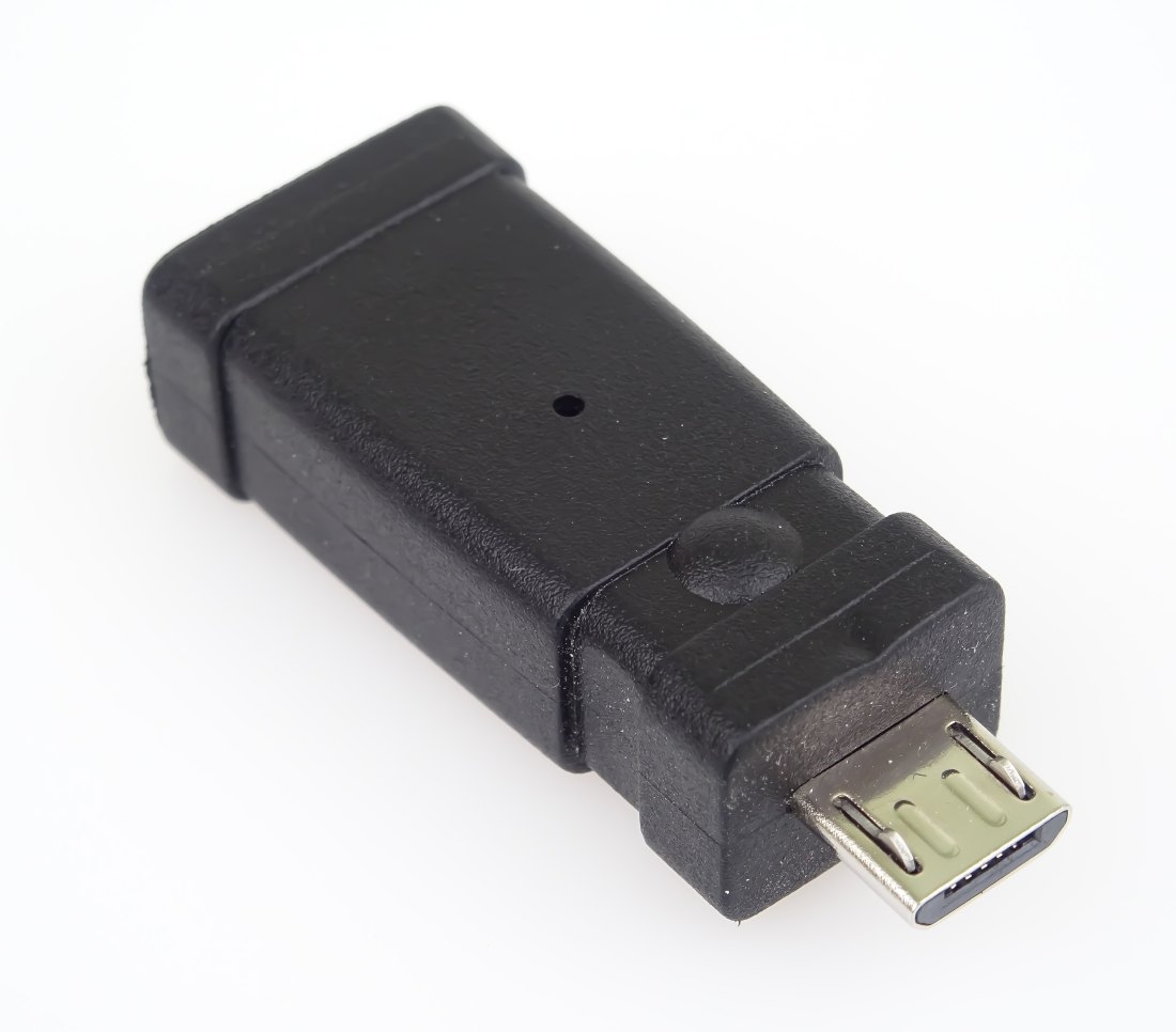 PremiumCord USB redukce Mini 5 PIN/ female - Micro USB/ male 