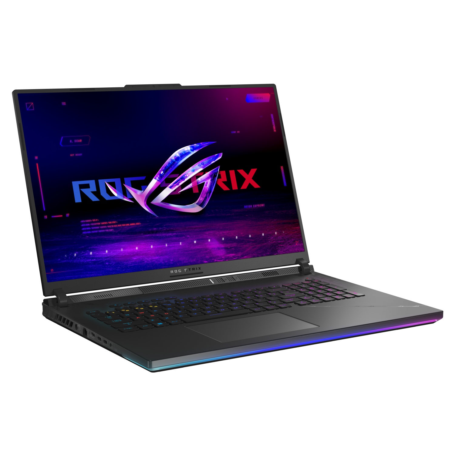 ASUS ROG Strix SCAR 18/ G834JY/ i9-13980HX/ 18"/ 2560x1600/ 32GB/ 1TB + 1TB SSD/ RTX 4090/ W11H/ Black/ 2R 