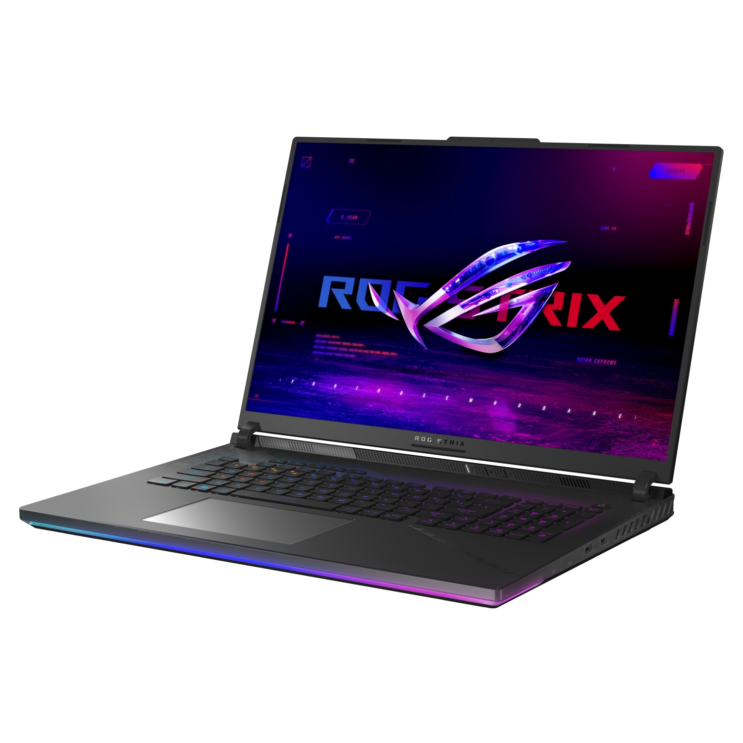 ASUS ROG Strix SCAR 18/ G834JY/ i9-13980HX/ 18"/ 2560x1600/ 32GB/ 1TB + 1TB SSD/ RTX 4090/ W11H/ Black/ 2R 