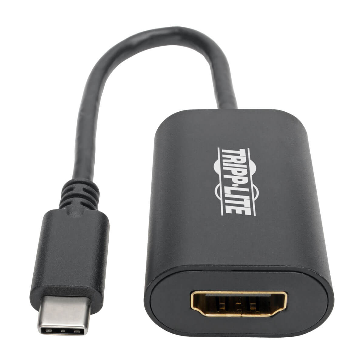 Tripplite Adaptér USB-C / HDMI 4K 60Hz, HDCP 2.2 (Samec/ Samice), černá 