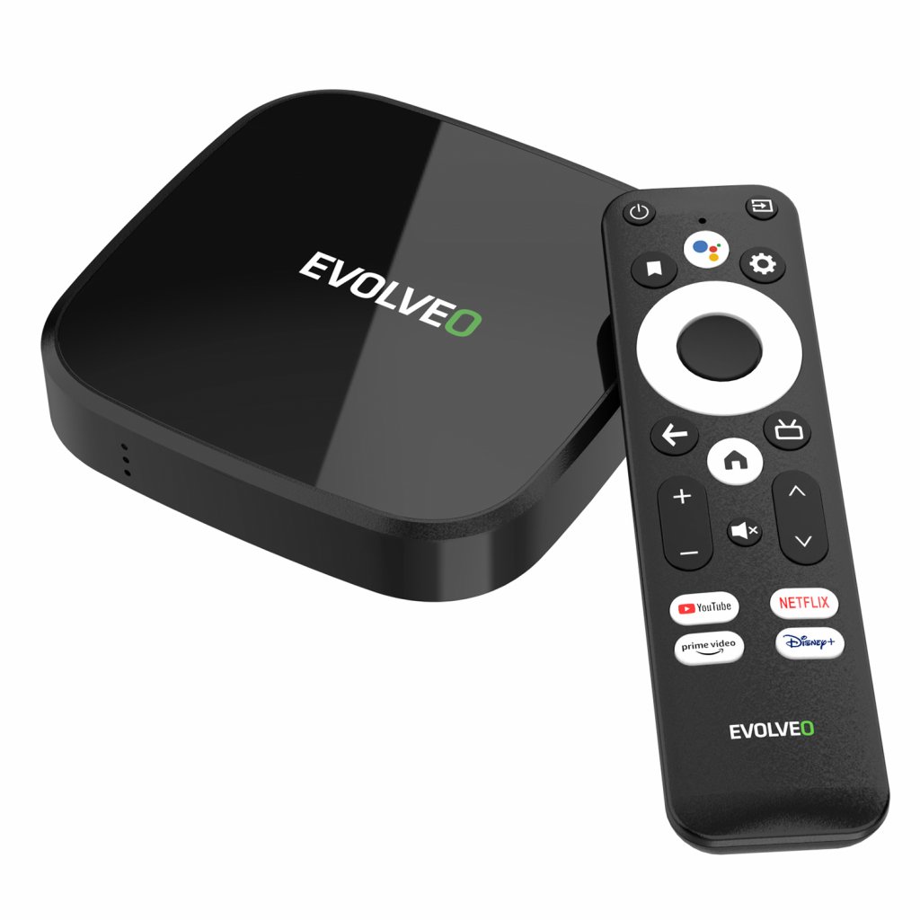 EVOLVEO MultiMedia Box A4, 4k Ultra HD, 32 GB, Android 11 