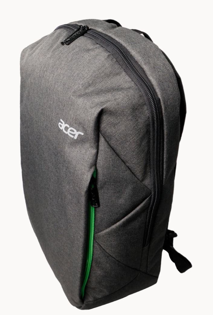 Acer urban backpack, grey & green, 15.6 
