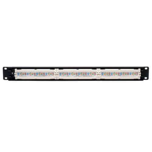 Tripplite Patch panel pre montáž do racku 1U, 24x Cat6/ Cat5, 568B, RJ45 Ethernet 