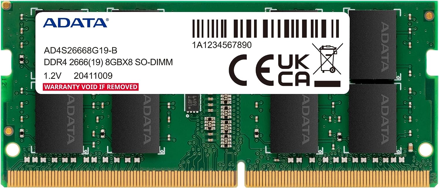 Adata/ SO-DIMM DDR4/ 8GB/ 2666MHz/ CL19/ 1x8GB