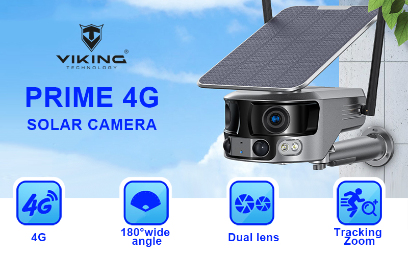 Solární kamera Viking PRIME-4G 