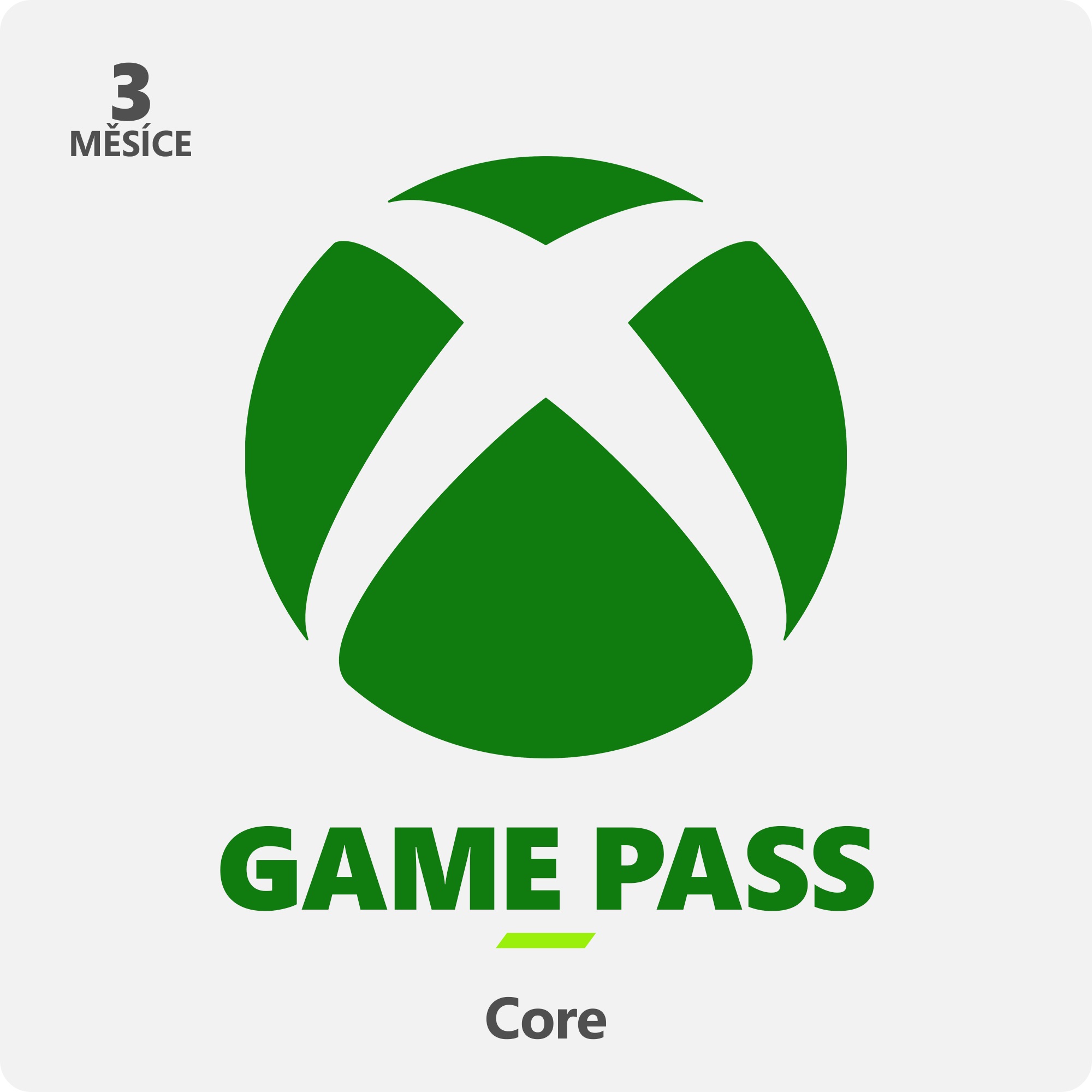 ESD XBOX - Game Pass Core - předplatné na 3 měsíce (EuroZone)