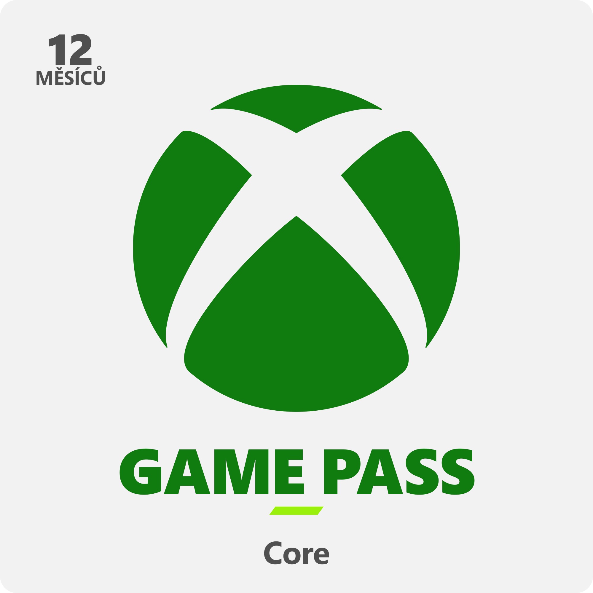 ESD XBOX - Game Pass Core - předplatné na 12 měsíců (EuroZone)