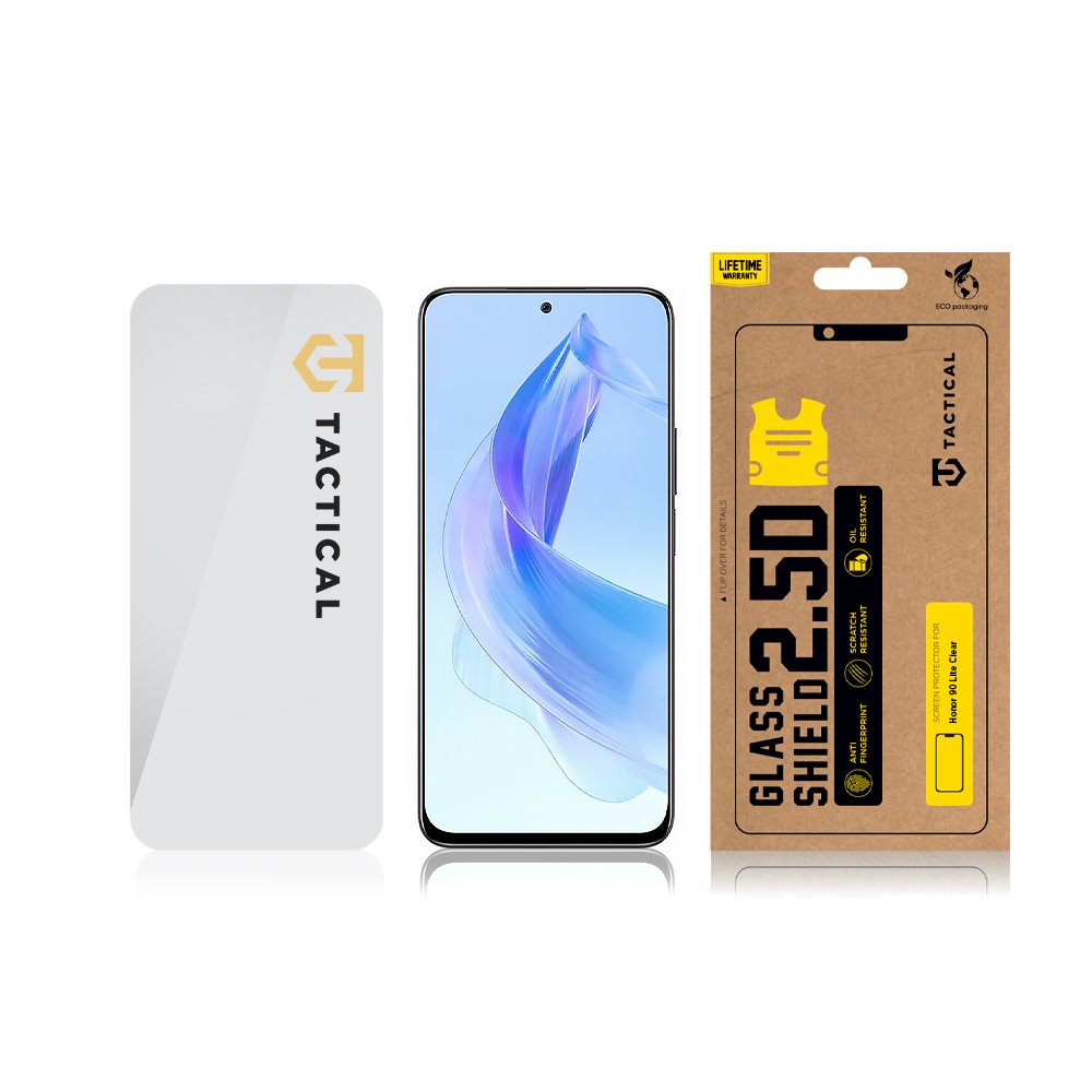Tactical Glass Shield 2.5D sklo pre Honor 90 Lite Clear 