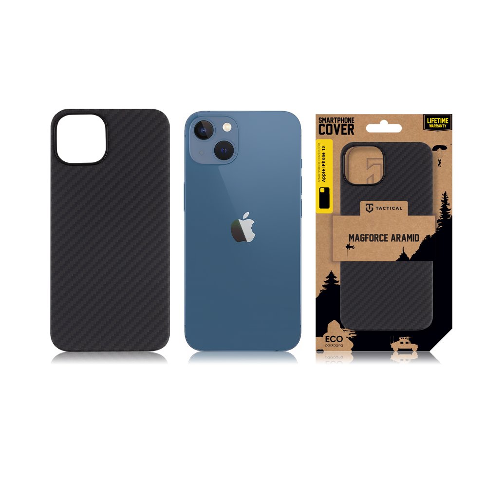 Tactical MagForce Aramid Kryt pre Apple iPhone 13 Black 