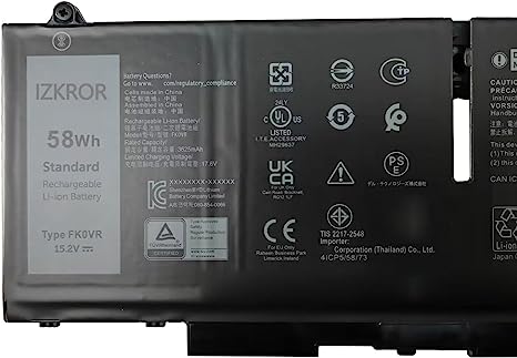 Dell Batéria 4-cell 58W/ HR LI-ON pre Latitude 5330, 5430, 5530, 7330, 7430, 7530, Procision 3570 