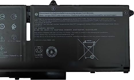 Dell Batéria 4-cell 58W/ HR LI-ON pre Latitude 5330, 5430, 5530, 7330, 7430, 7530, Procision 3570 