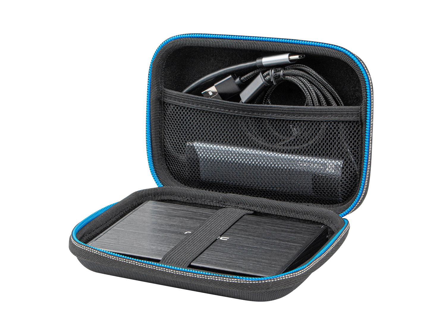 Natec cestovný organizér KRILL pre HDD/ SSD/ káble 
