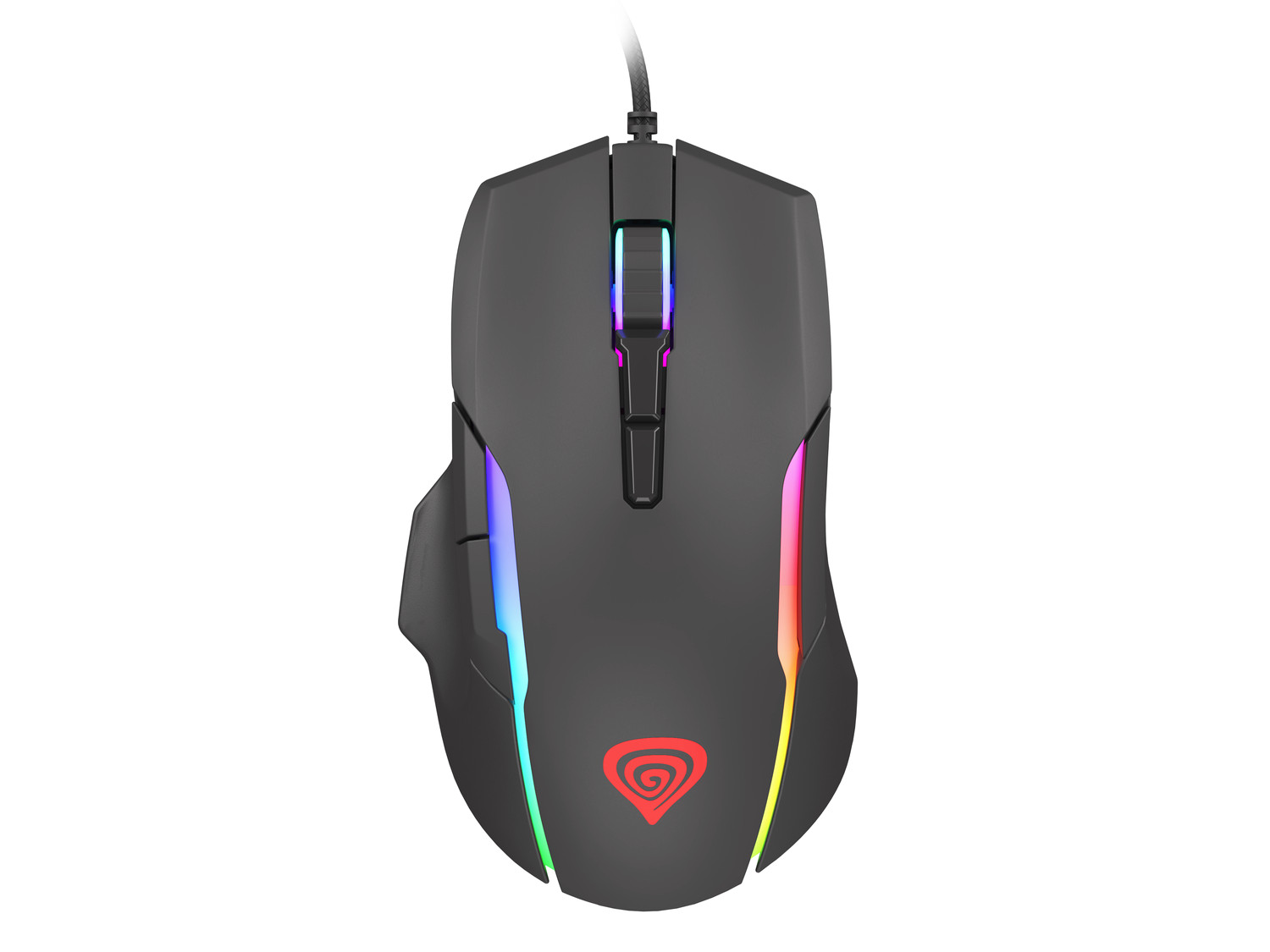 Genesis herná optická myš XENON 220 G2/ RGB/ Herná/ Optická/ Pre pravákov/ 12 400 DPI/ Drôtová USB/ Čierna 