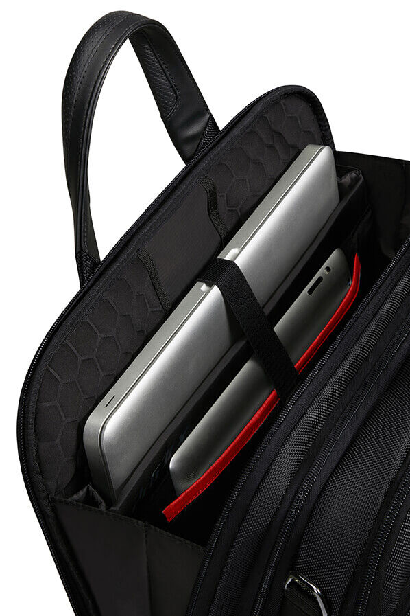 Samsonite PRO-DLX 6 Bailhandle 15.6" EXP Black 