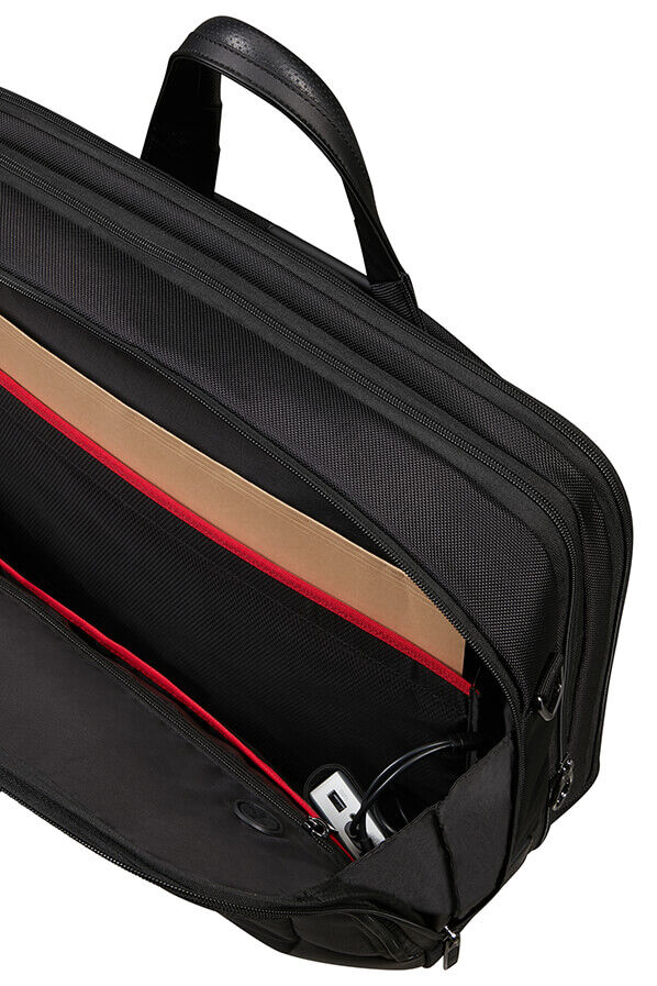 Samsonite PRO-DLX 6 Bailhandle 17.3" EXP Black 