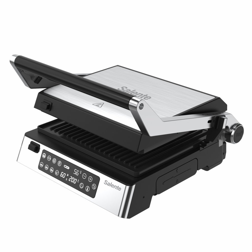 Salente FlamePro kontaktný gril s externou teplotnou sondou 