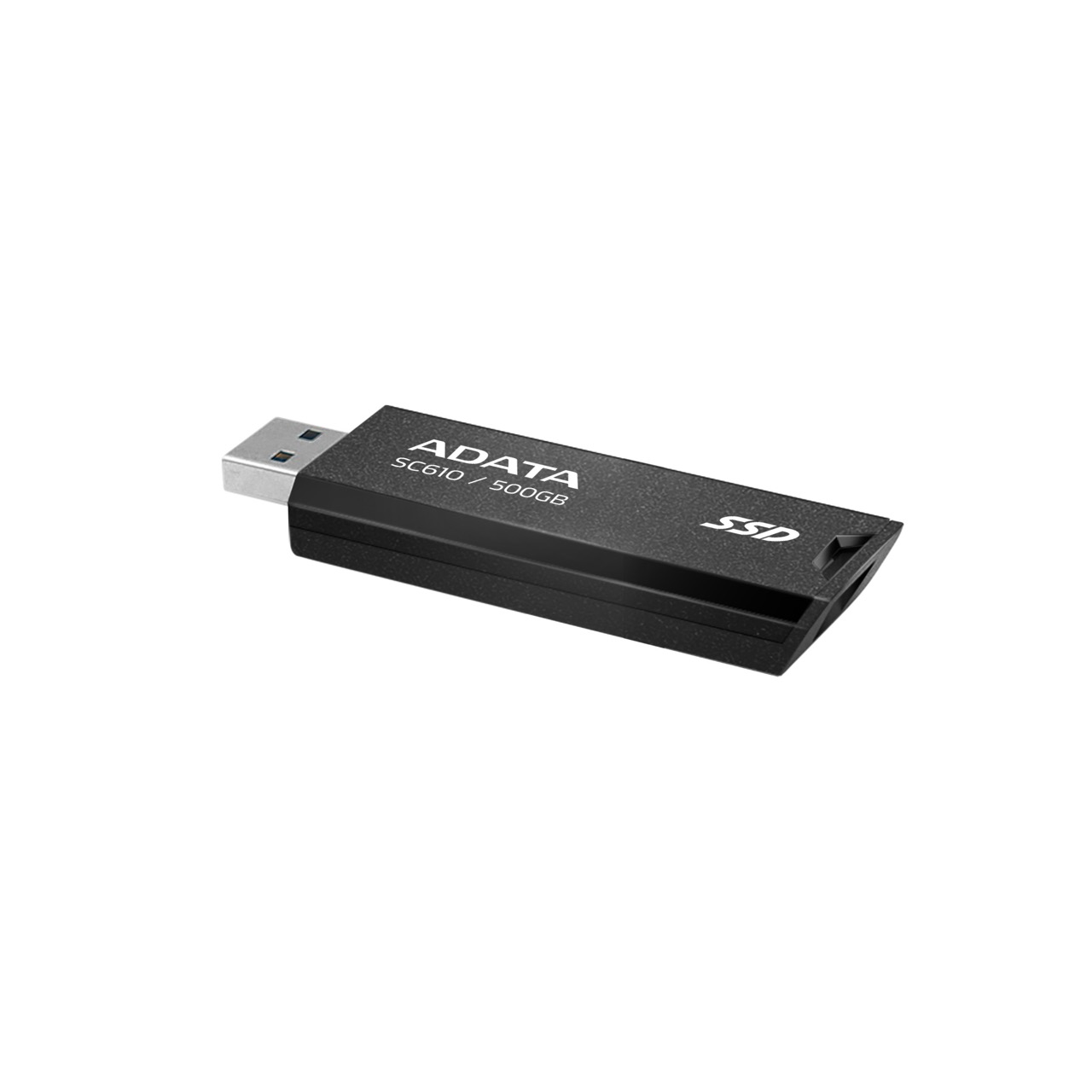 ADATA SC610/ 500GB/ SSD/ Externá/ Čierna/ 5R 