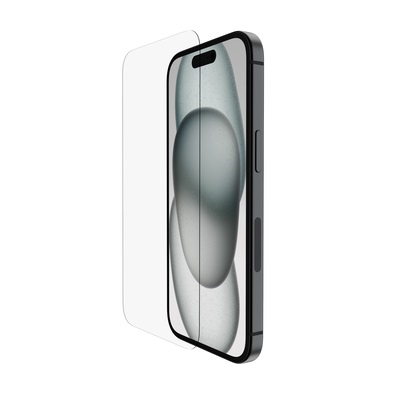 Belkin ScreenForce Pro TemperedGlass AM Screen Protection for iPhone 15/ 14 Pro