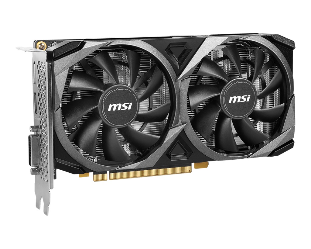MSI VGA NVIDIA GeForce RTX 3050 VENTUS 2X XS 8G OC, 8G GDDR6, 1xDP, 1xHDMI, 1xDVI 
