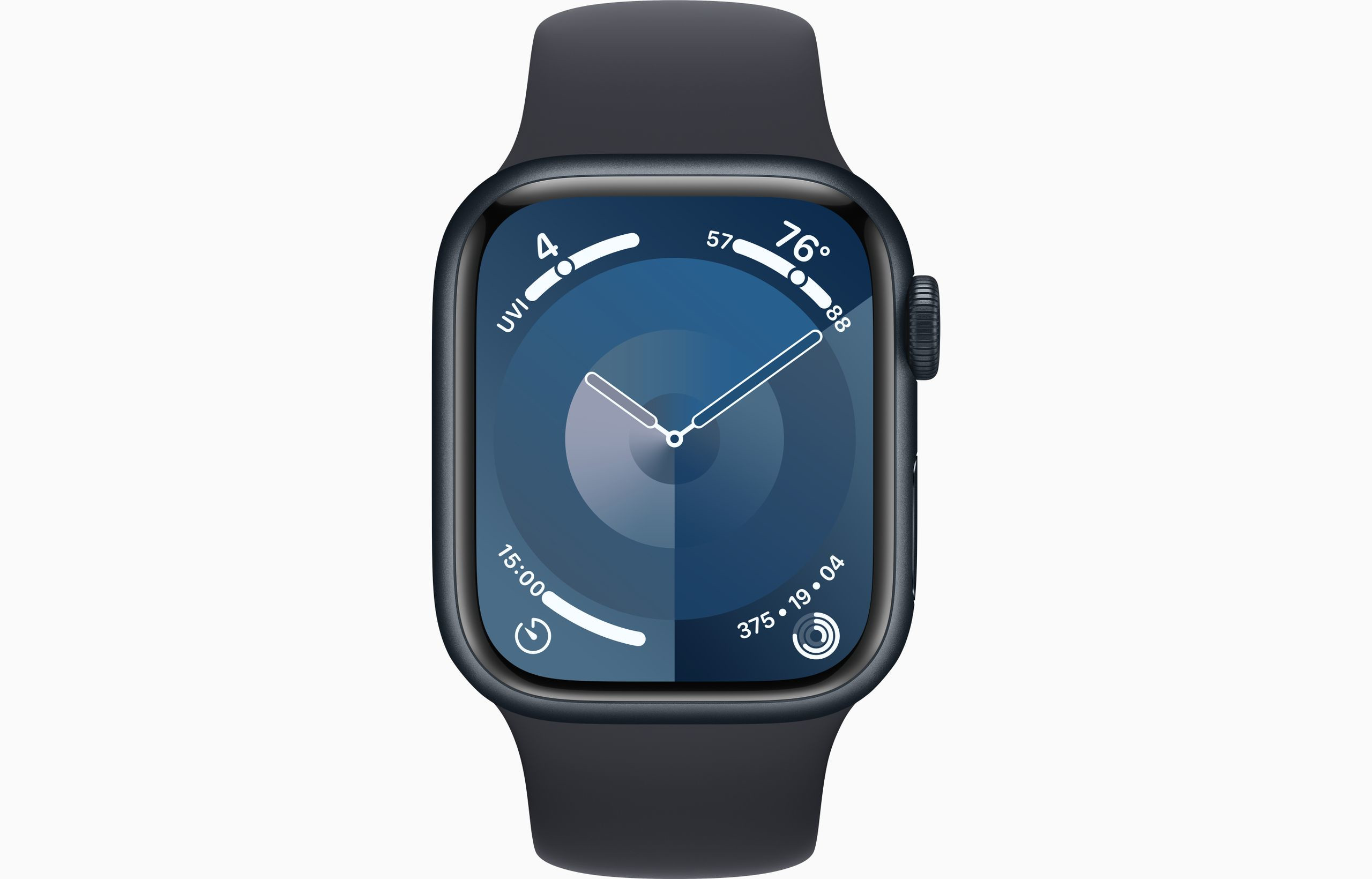 Apple Watch S9 Cell/ 45mm/ Midnight/ Sport Band/ Midnight/ -M/ L 