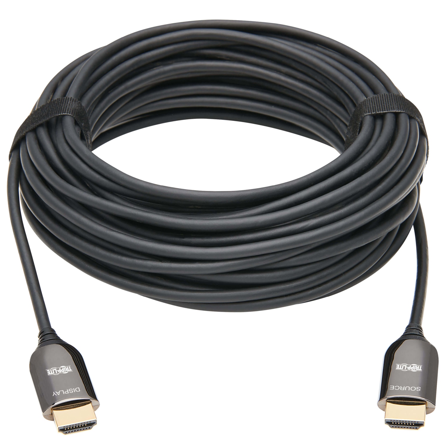 Tripplite Kabel optický aktivní (AOC) Plenum-Rated HDMI, 8K UHD 60Hz, HDR, Samec/ Samec, černá, 15m 