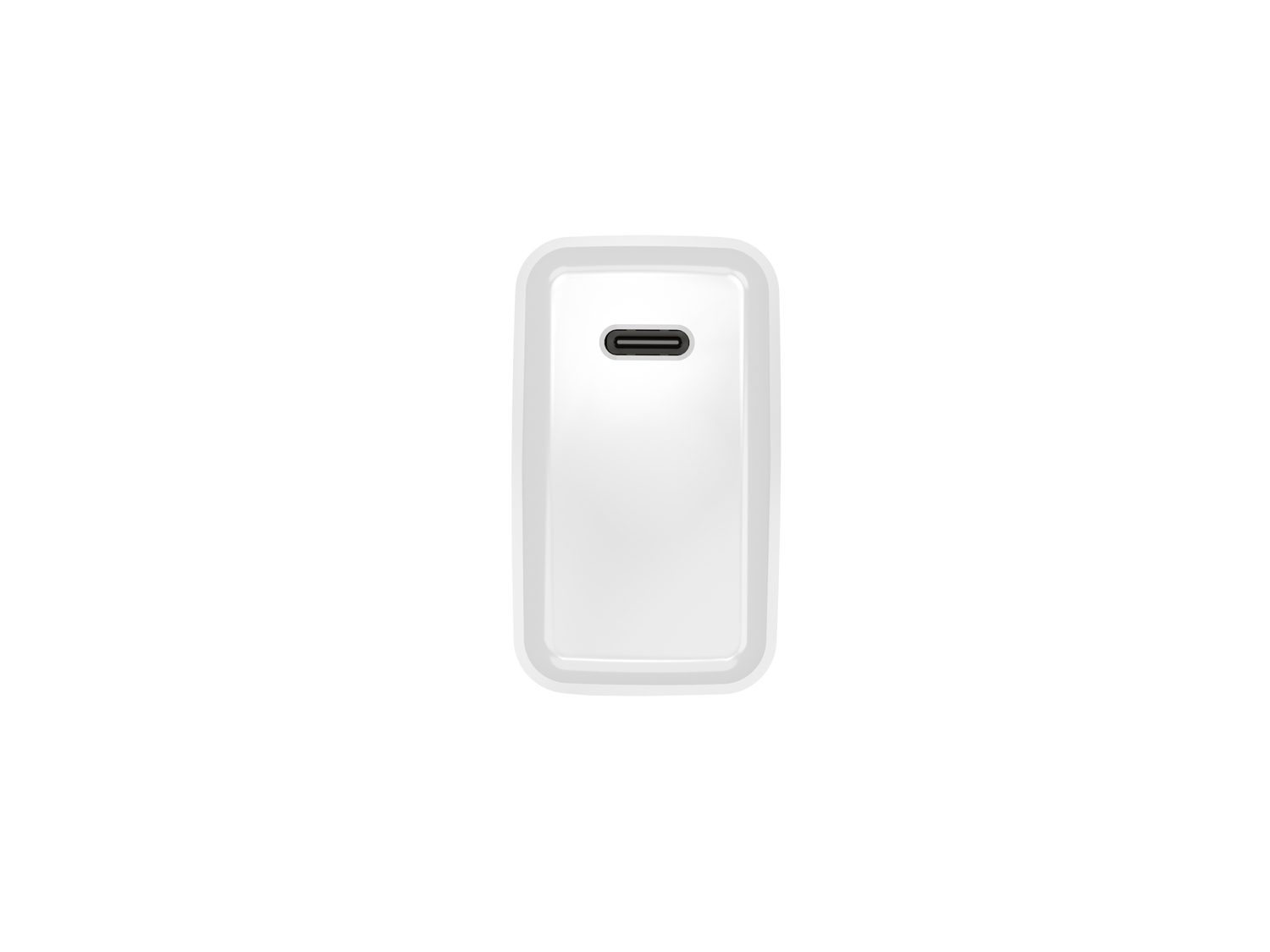 Univerzálna nabíjačka Natec RIBERA 20W 1X USB-C, biela 