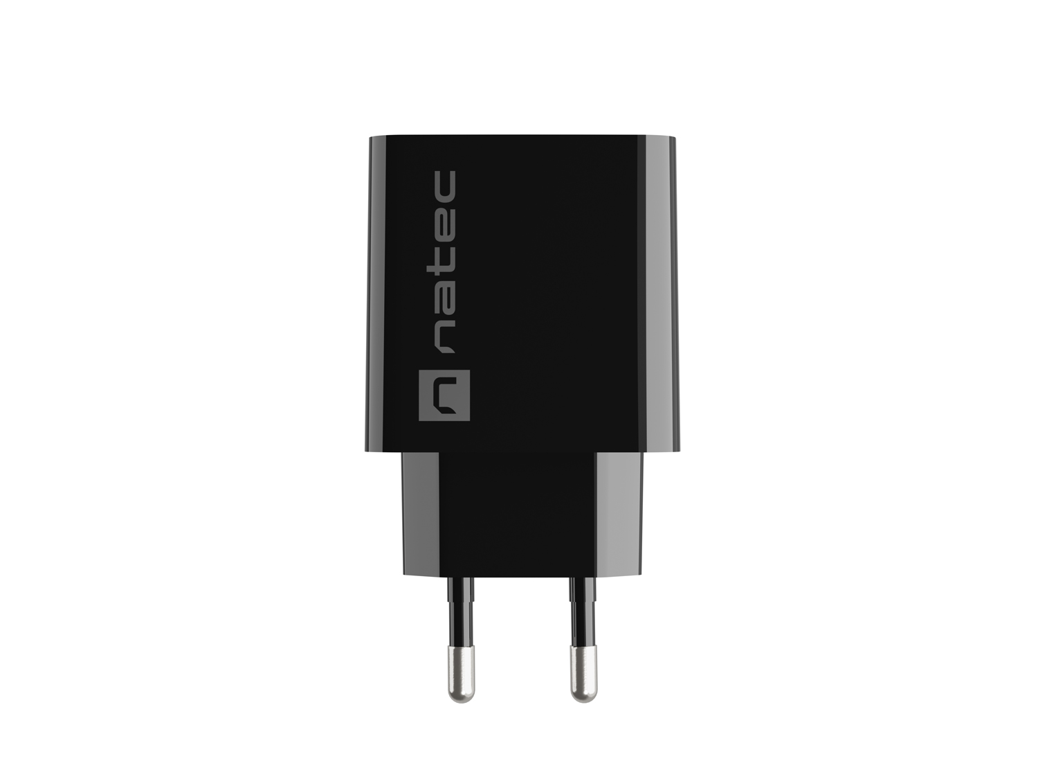 Univerzálna nabíjačka Natec RIBERA 18W 1X USB-A, čierna 