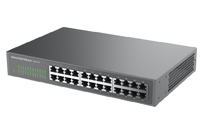 Grandstream GWN7703 Unmanaged Network Switch, 24 portov 