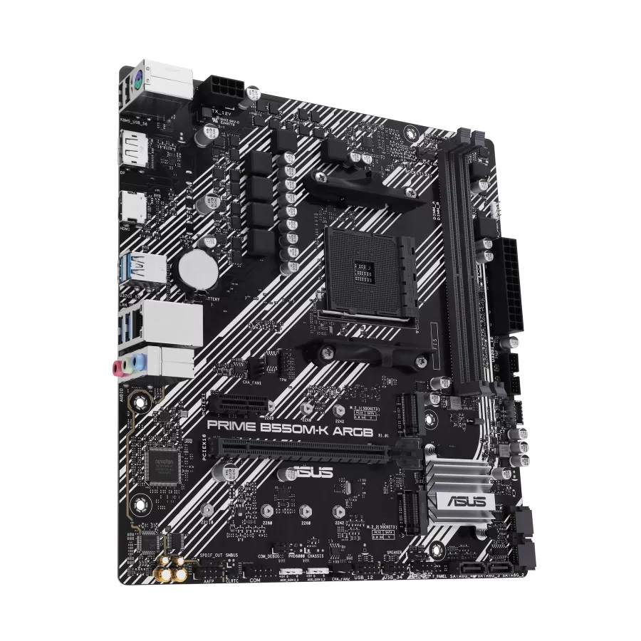 ASUS PRIME B550M-K ARGB/ AM4/ mATX 