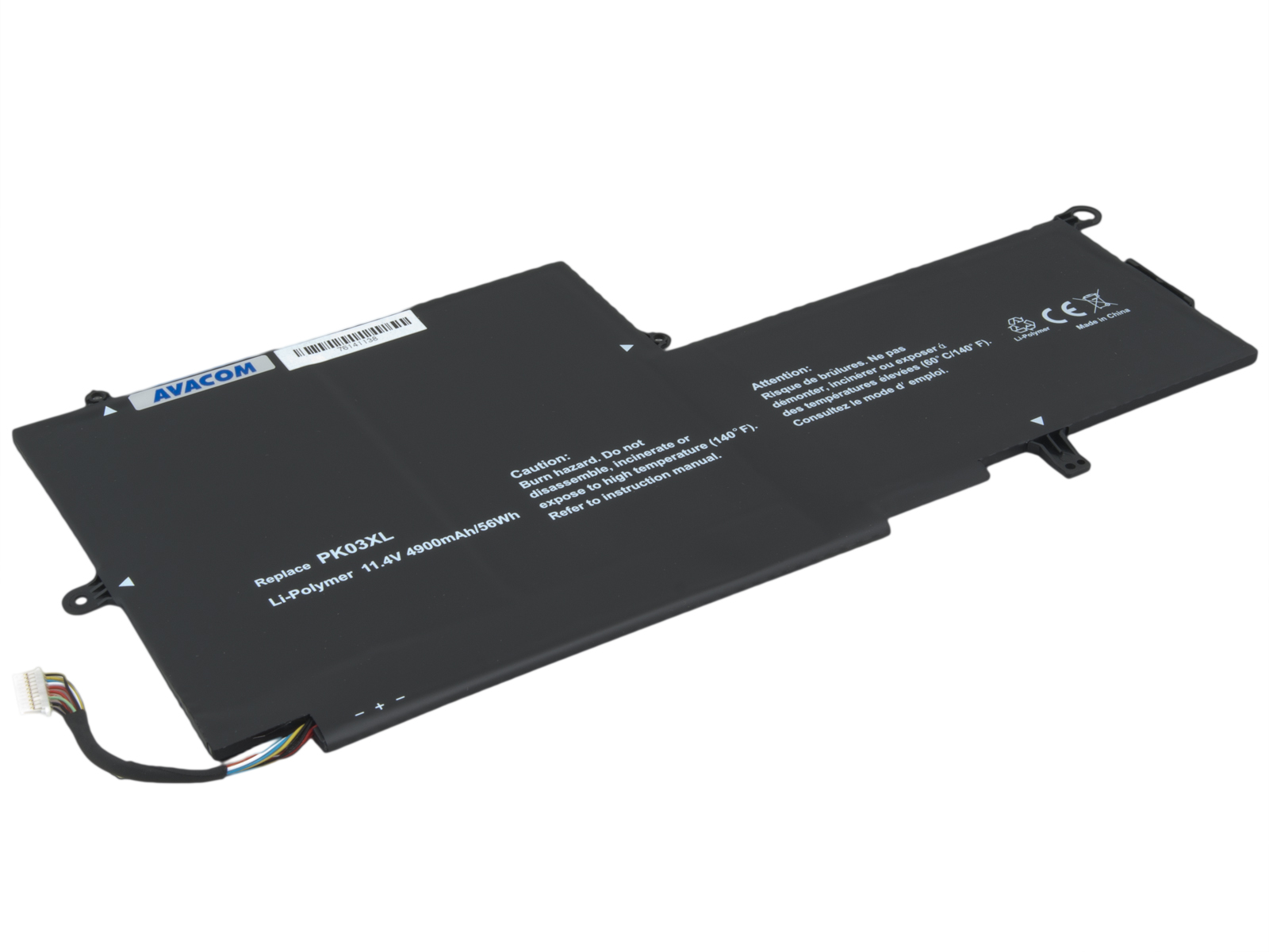 Batéria AVACOM pre HP Spectre Pro X360 G1, G2 PK03XL Li-Pol 11, 4 V 4900mAh 56Wh