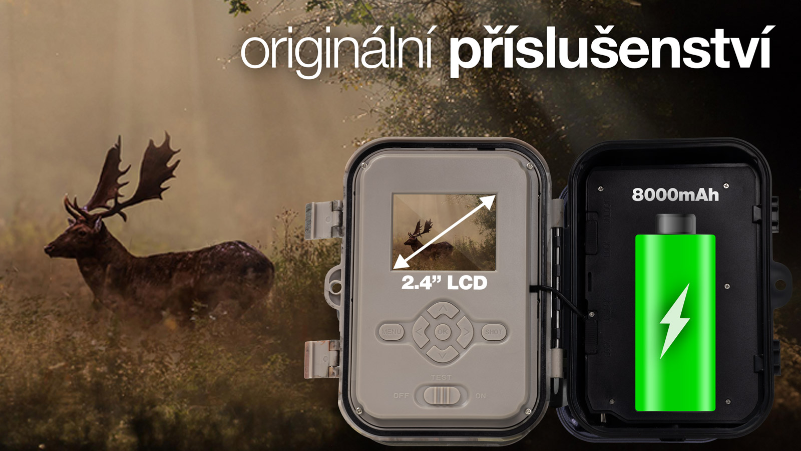 EVOLVEO StrongVision DUAL A, fotopasca/ bezpečnostná kamera 