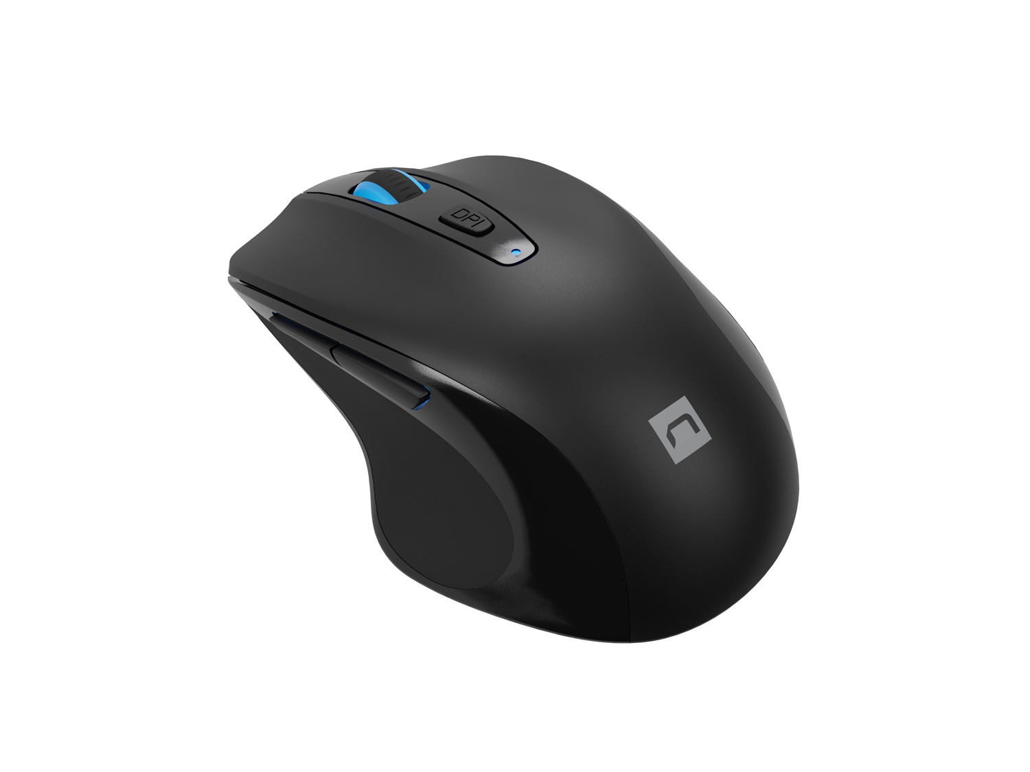 Natec optická myš PIGEON 2/ 4 000 DPI/ Kancelárska/ Optická/ 4 000 DPI/ Drôtová USB/ Čierna 