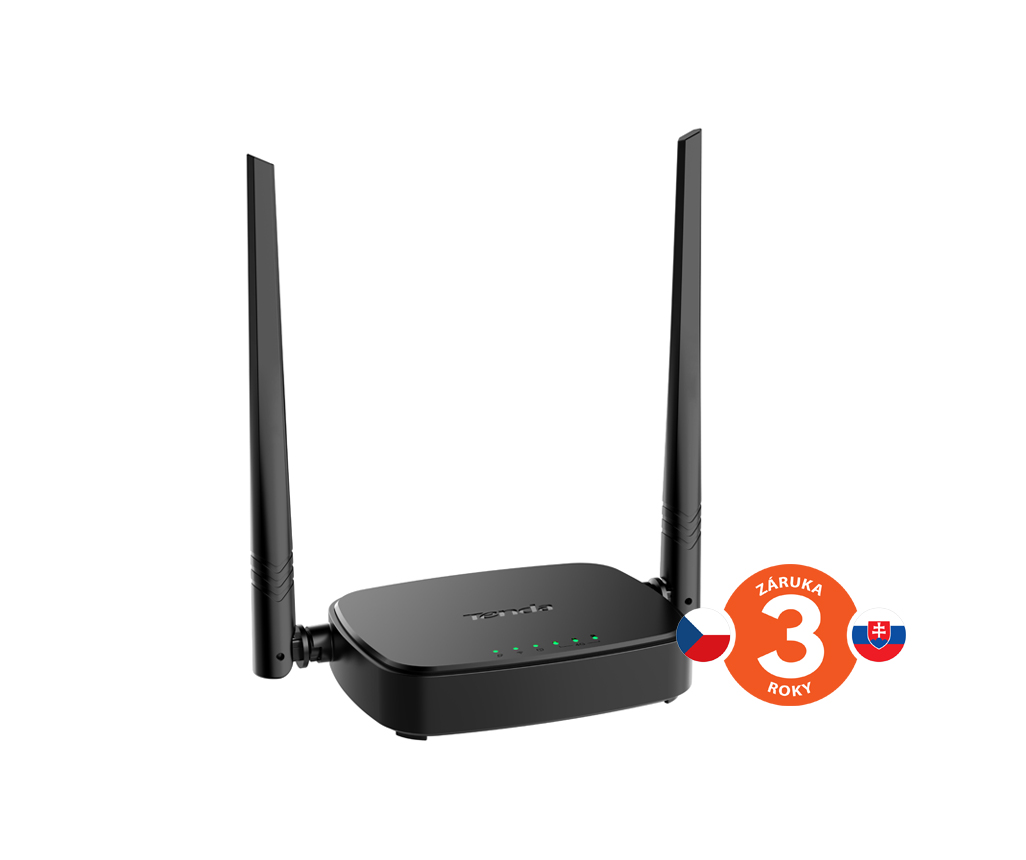 Tenda 4G05 Wi-Fi N300 4G / 3G LTE router, 2x WAN/ LAN, 1x nanoSIM, IPv6, VPN, LTE Cat.4, CZ App