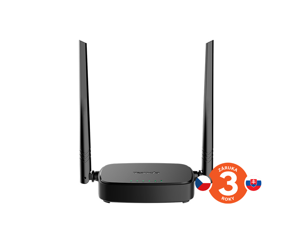 Tenda 4G05 Wi-Fi N300 4G / 3G LTE router, 2x WAN/ LAN, 1x nanoSIM, IPv6, VPN, LTE Cat.4, CZ App 