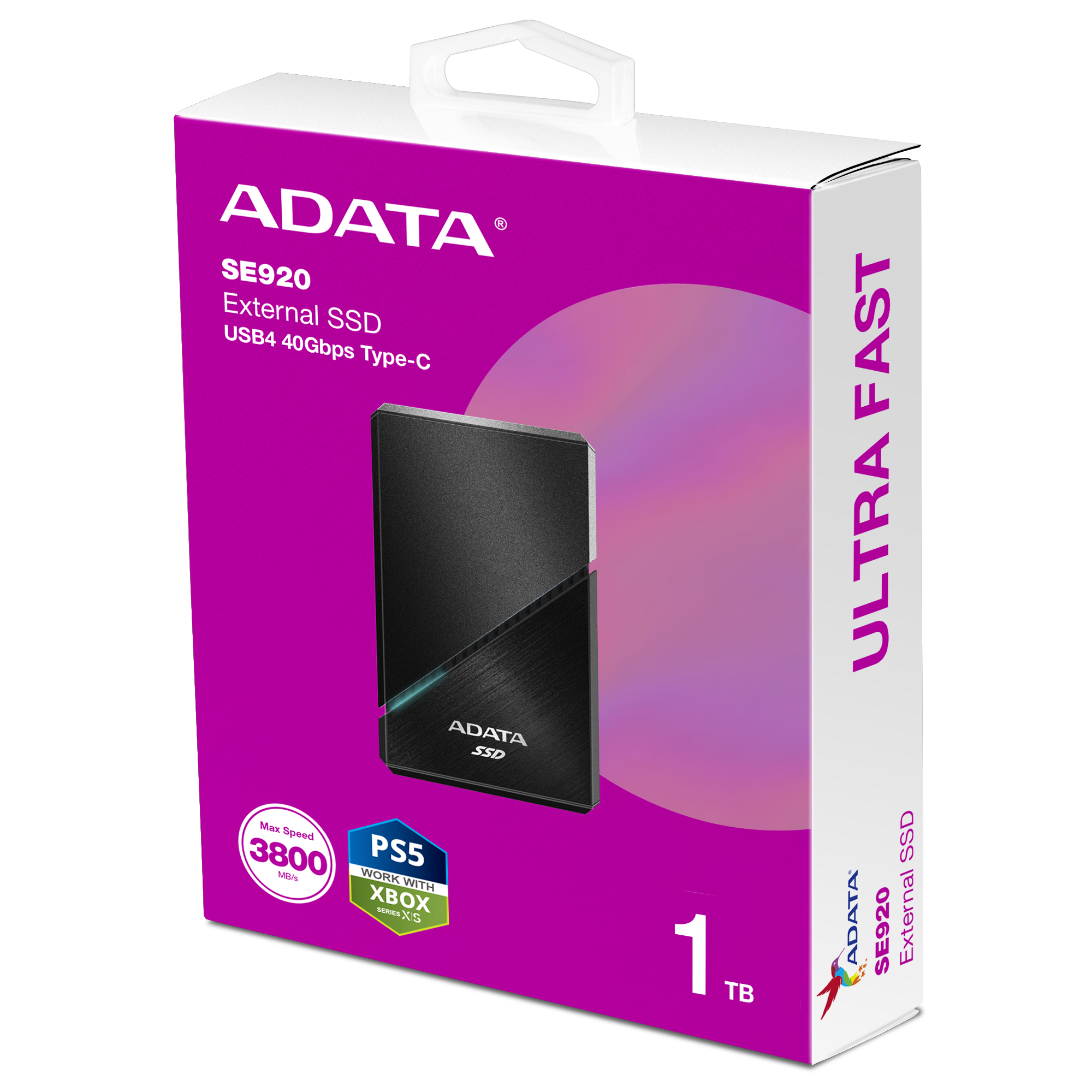ADATA externý SSD SE920 1TB USB4 