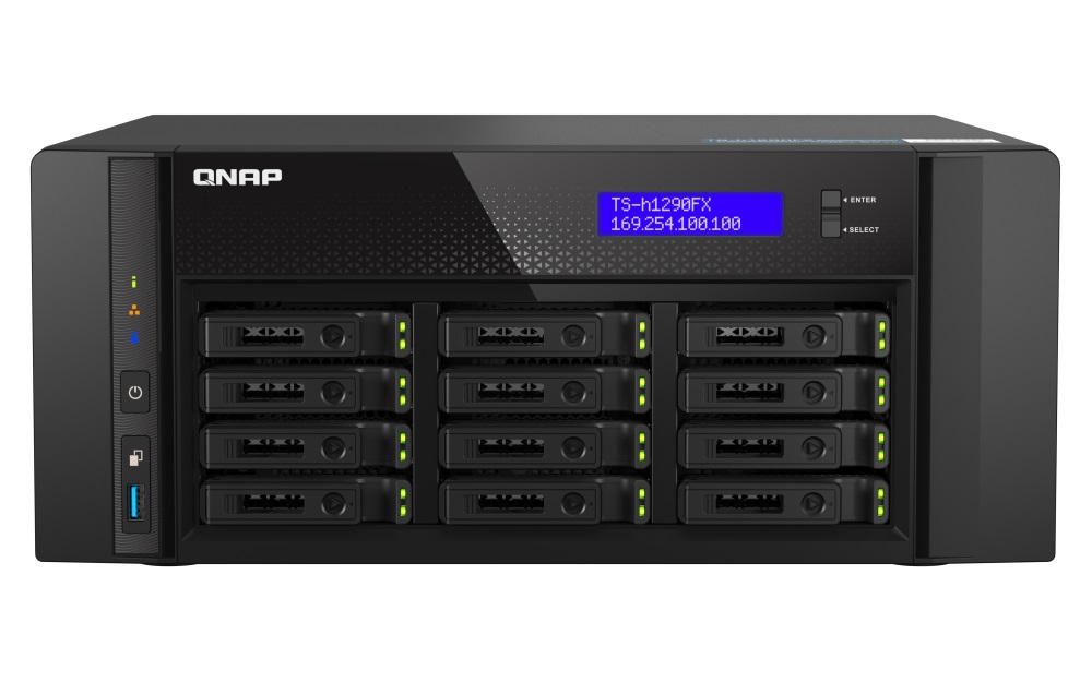 QNAP TS-h1290FX-7302P-256G(16C/ AMDEPYC7302P/ 3, 3GHz/ 256GBRAM/ 12x2, 5