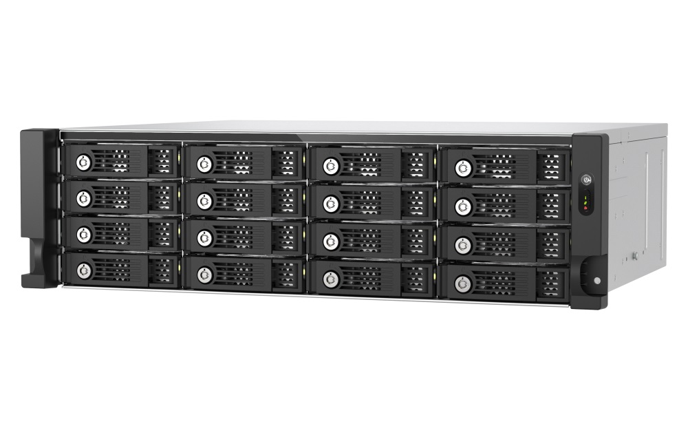 QNAP TL-R1600PES-RP - rozšiřující jednotka JBOD SATA (16x SATA, 2x SFF-8644 1x2, 2x zdroj), rack 