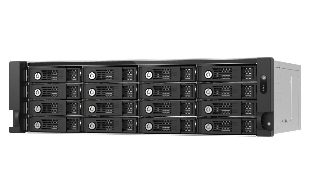 QNAP TL-R1600PES-RP - rozšiřující jednotka JBOD SATA (16x SATA, 2x SFF-8644 1x2, 2x zdroj), rack 