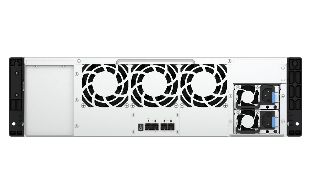 QNAP TL-R1600PES-RP - rozšiřující jednotka JBOD SATA (16x SATA, 2x SFF-8644 1x2, 2x zdroj), rack 