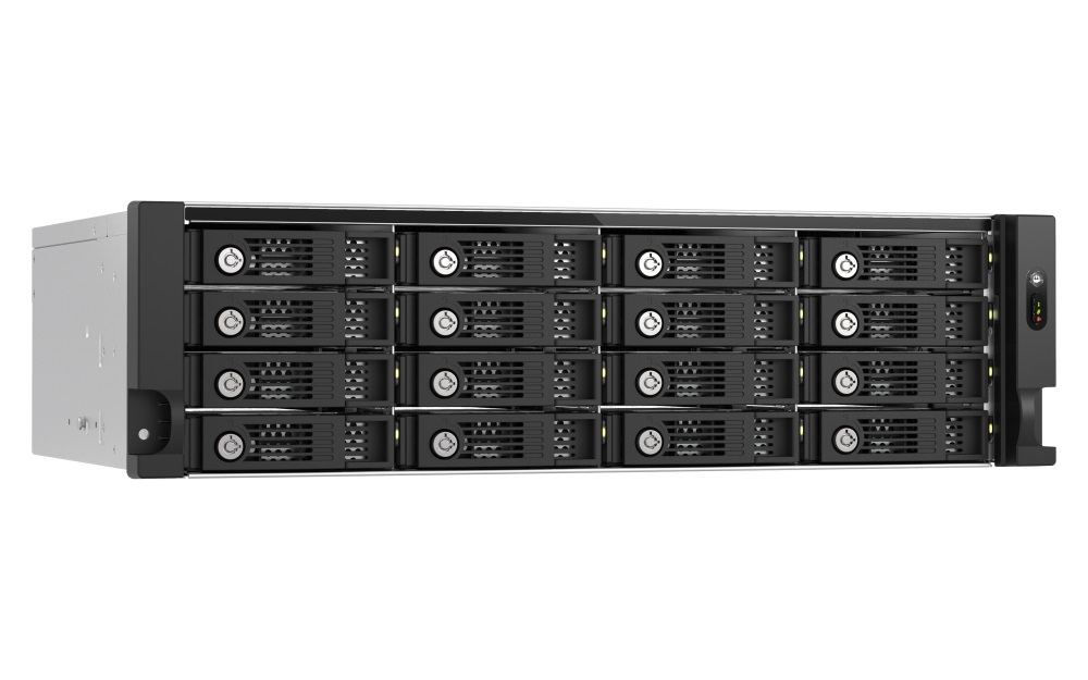 QNAP TL-R1600PES-RP - rozšiřující jednotka JBOD SATA (16x SATA, 2x SFF-8644 1x2, 2x zdroj), rack 