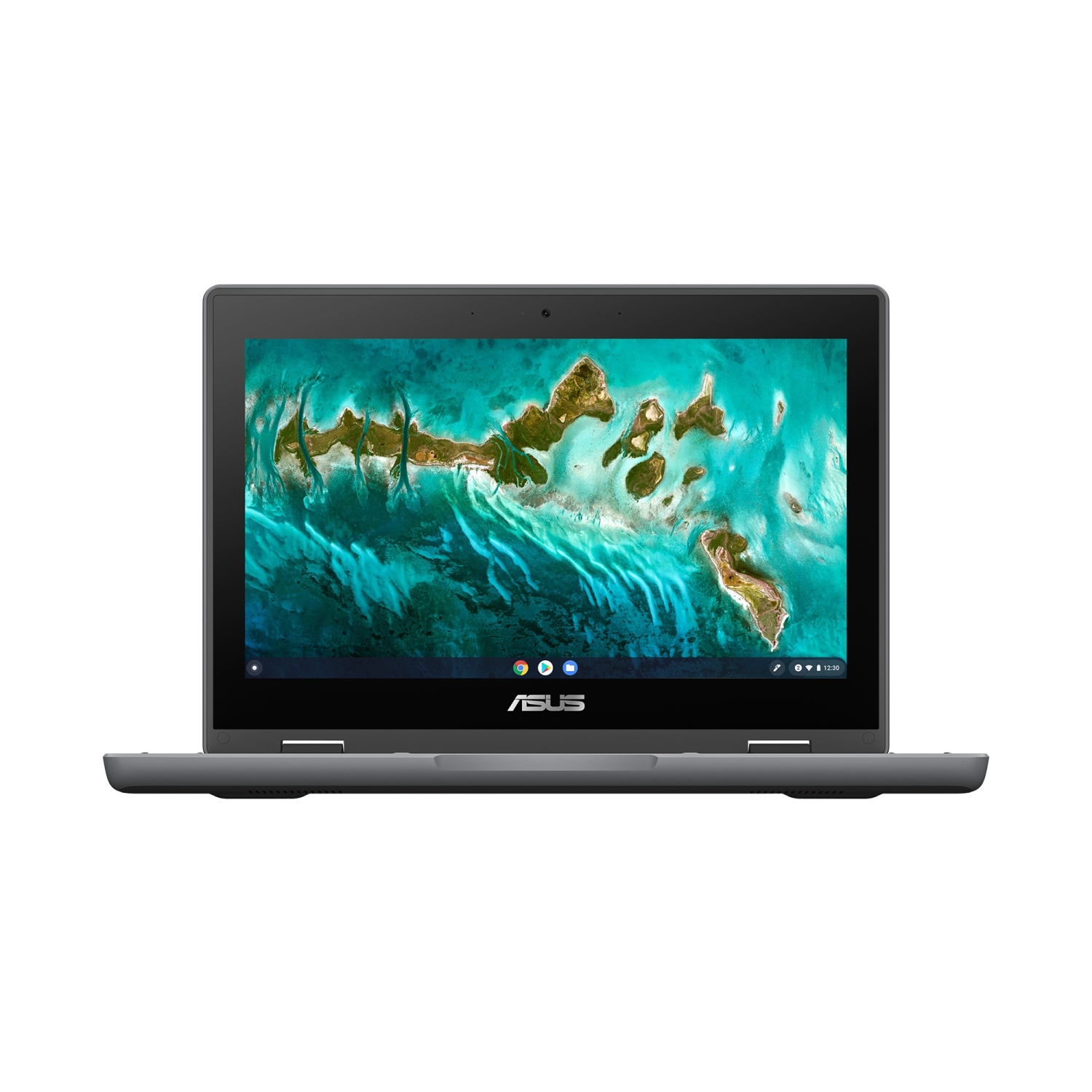 ASUS Chromebook CR11 Flip/ CR1100FKA/ N5100/ 11, 6"/ 1366x768/ T/ 8GB/ 64GB eMMC/ UHD/ Chrome/ Gray/ 2R 