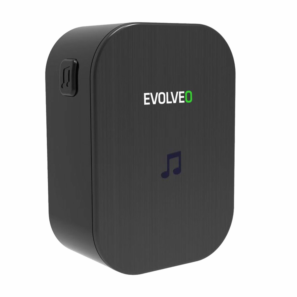 EVOLVEO Ringo RELAY - WiFi videozvonek s otevíráním brány + zvonek do zásuvky 