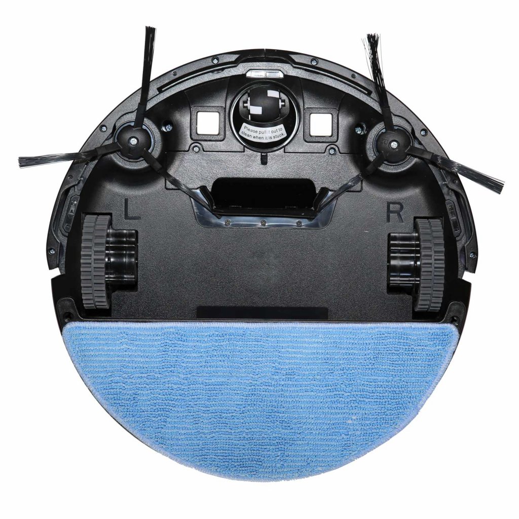EVOLVEO RoboTrex H6, robotický vysavač, stírání vodou, nabíjecí stanice, černý 