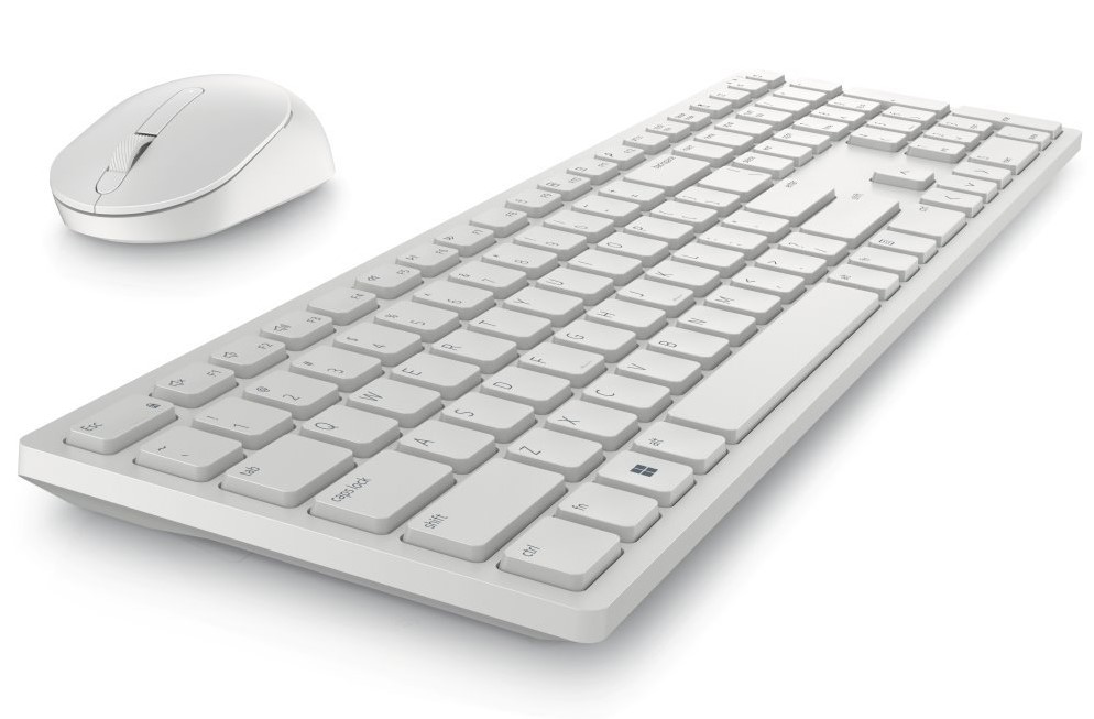 Dell set klávesnice+myš, KM5221W, bezdrát., US bílá 