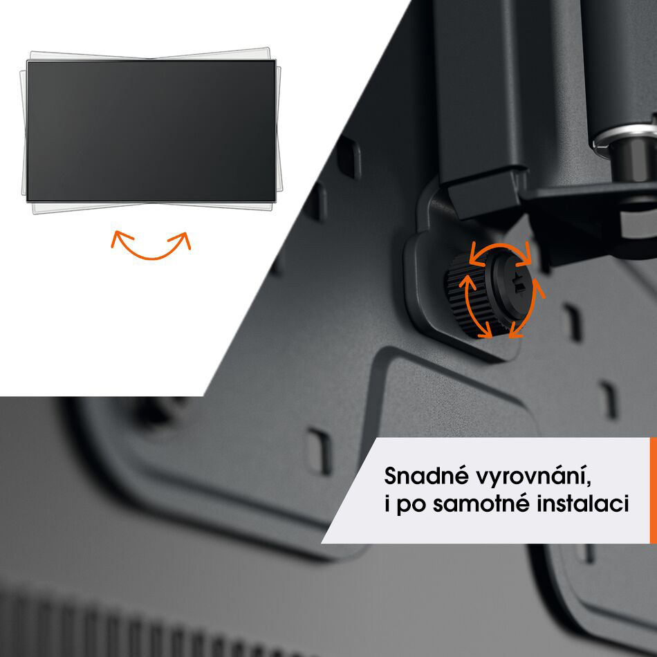 Vogel&quot;s TVM 1623, TV rameno pre obrazovky 40-77", 35 kg 