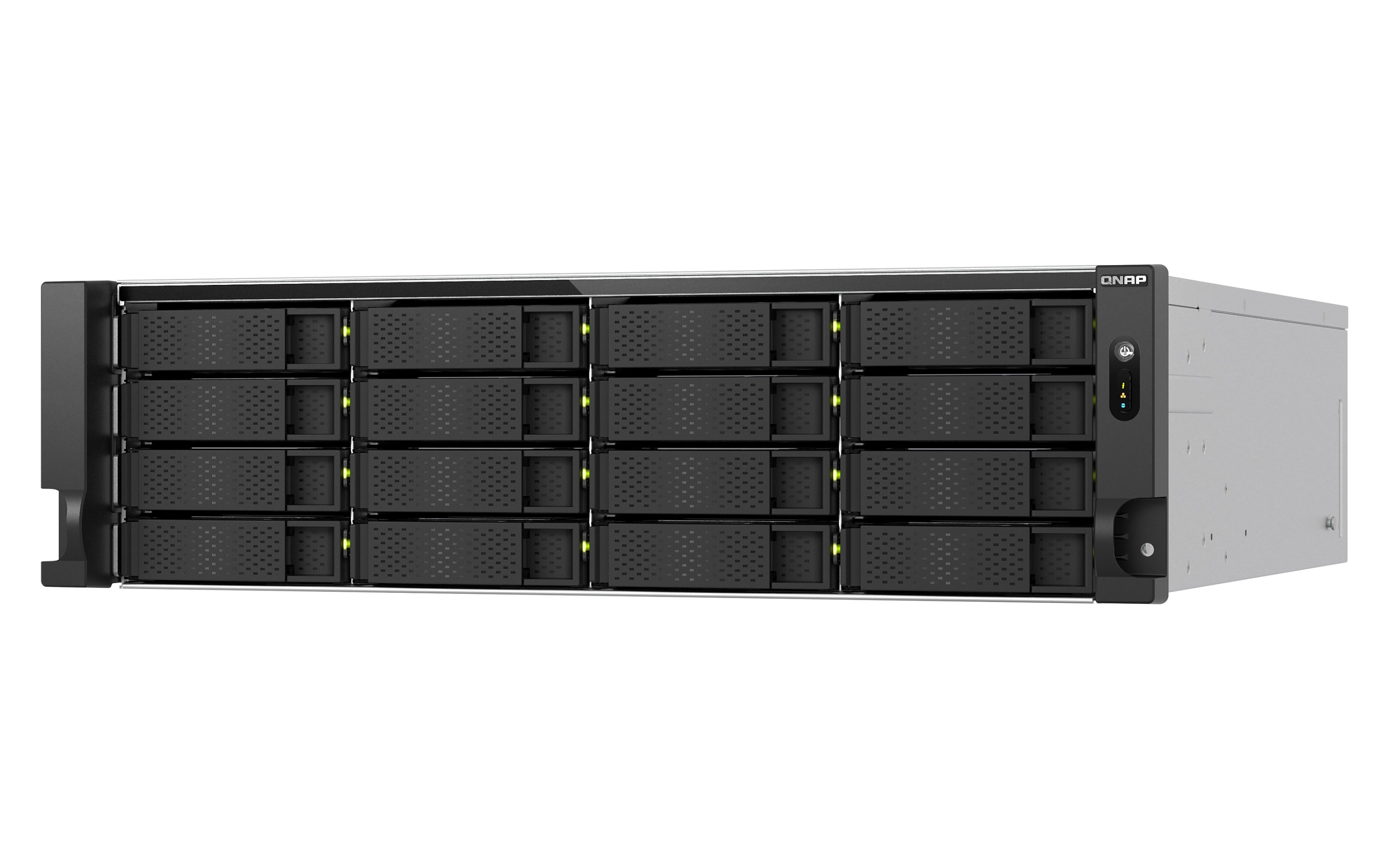 QNAP TS-h1677AXU-RP-R7-32G (Ryzen Pro 5, 3GHz, ZFS, 32GB DDR5 RAM, 16x SATA, 2x 2, 5GbE, 2x 10GbE) 